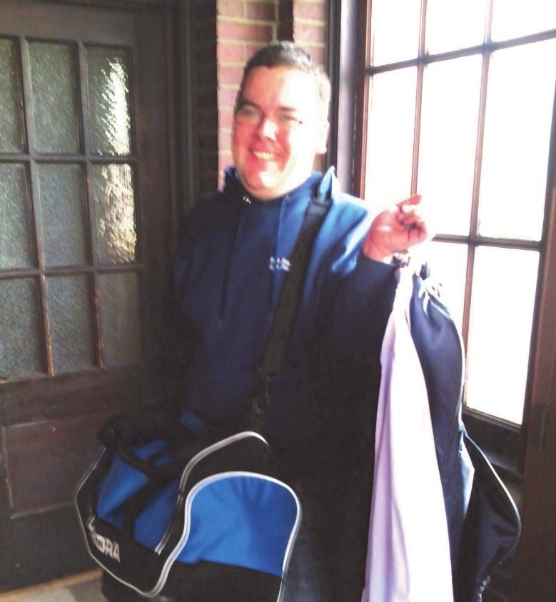 Parish seminarian, Rob Ramser, spending a few days with us to help over Christmas.