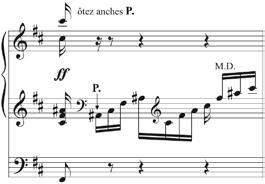 Przykład 14. C. Franck, Pièce héroïque, t.