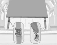 102 Schowki Siatka zabezpieczająca Siatka zabezpieczająca jest dostępna dla wersji Sports tourer i można ją zainstalować za tylnymi fotelami albo, jeżeli oparcia tylnych foteli są