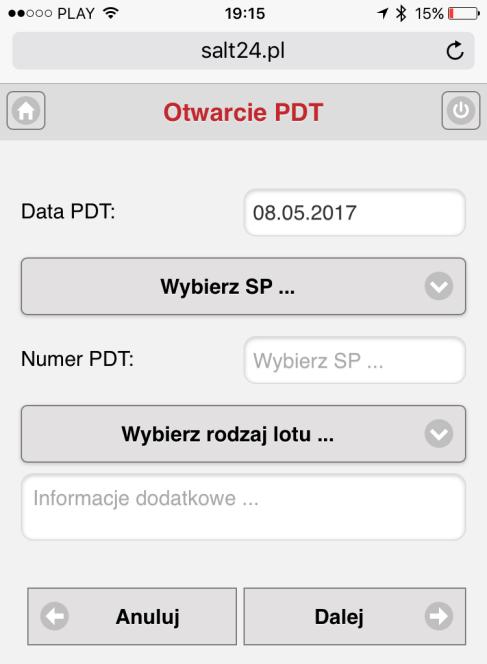 Str. 28 PDT w wersji mobilnej Do otwarcia PDT wystarczy dowolny w miarę nowoczesny telefon z dostępem do Internetu.