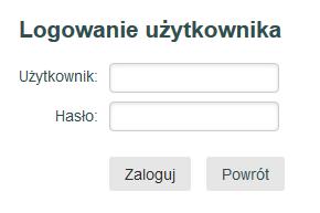 Str. 03 Logowanie do systemu Dostęp do systemu możliwy jest jedynie dla zalogowanych użytkowników.
