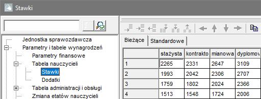 Arkusz Optivum. Jak opracować pierwszy arkusz organizacyjny jednostki sprawozdawczej? 7/23 kich obliczeń program wykorzystuje wartości bieżące.