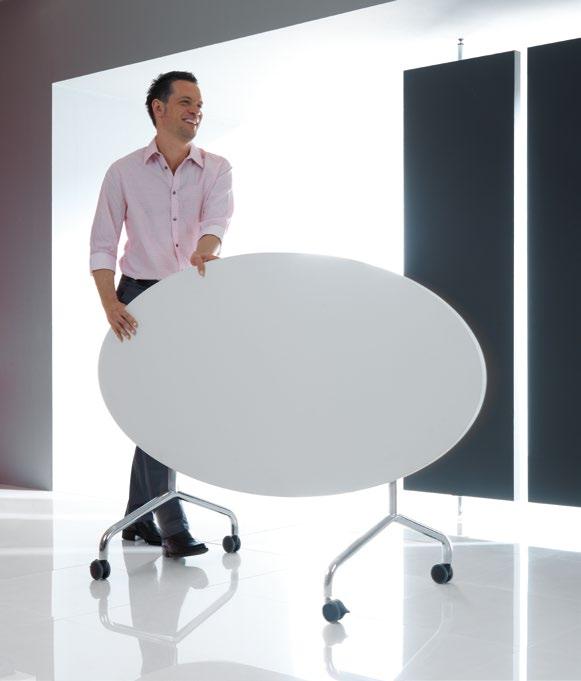 The need for a quick meeting can appear at any time. In this sudden situations, it is great to have Flib close at hand because it can be set up instantly.