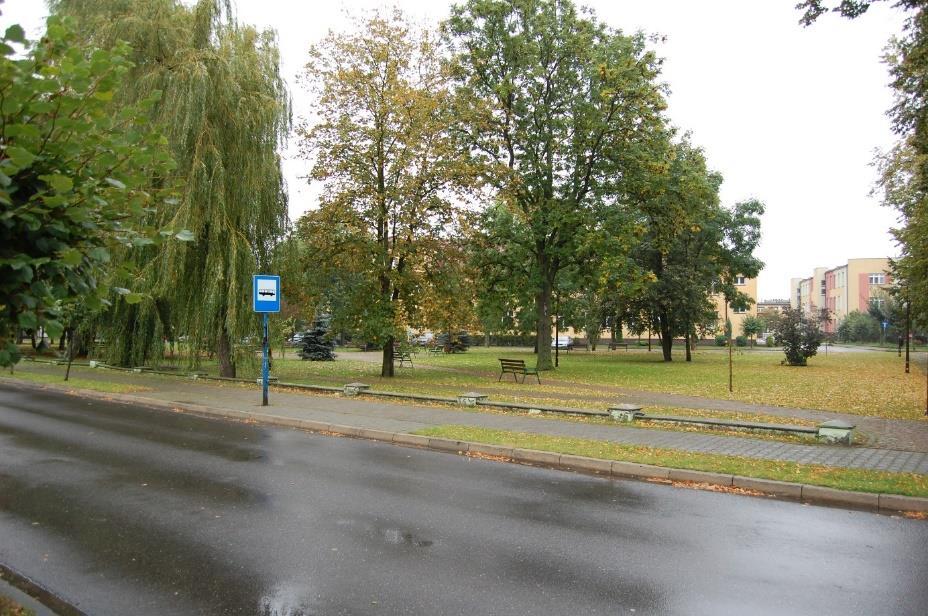 Miasto Kleczew: PRZYSTANEK ŚREDNI, ul.