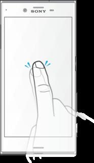 Podstawy obsługi urządzenia Korzystanie z ekranu dotykowego