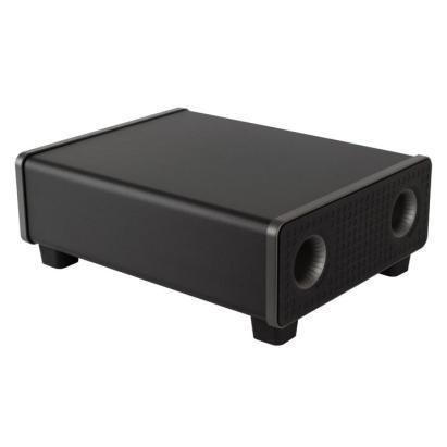 AIRSTREAM WS10 Bezprzewodowy, aktywny subwoofer,wzmacniacz w klasie D o mocy 120 W, 8 głośnik niskotonowy C-CAM o długim skoku, niewielkie rozmiary, ułatwiające umieszczenie w dowolnym pomieszczeniu,
