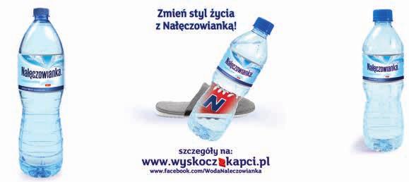 2,49 2,89 13% NAPÓJ NIEGAZOWANY ŻYWIEC ZDRÓJ 1,5 l, 1,66 zł / 1 l 1,39 1,69 17% WODA MINERALNA NAŁĘCZOWIANKA 1,5 l, 0,93 zł / 1 l 1,09 1,59 31% WODA MINERALNA