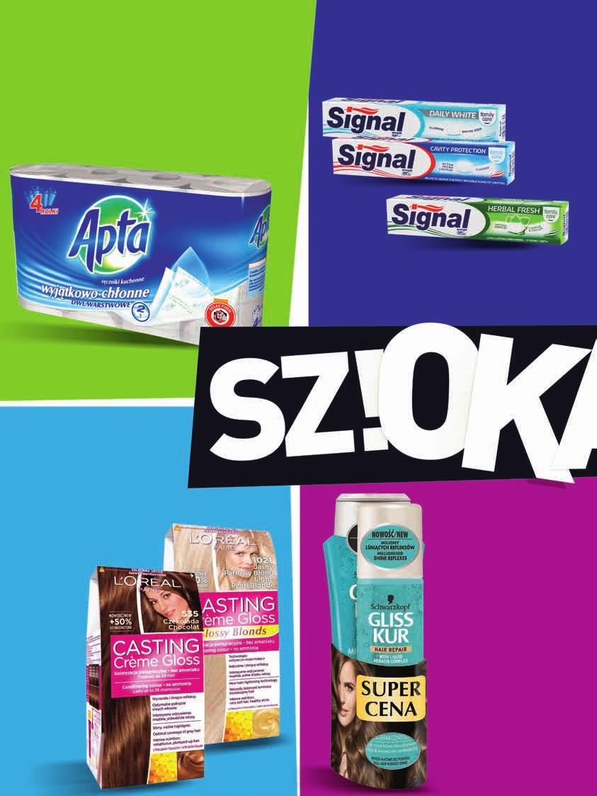 3,99 1,00 5,29 1,30 zł RęCzNiK KUCHENNy APTA 4 rolki zł / 1 rolka 2 kup za 7,98