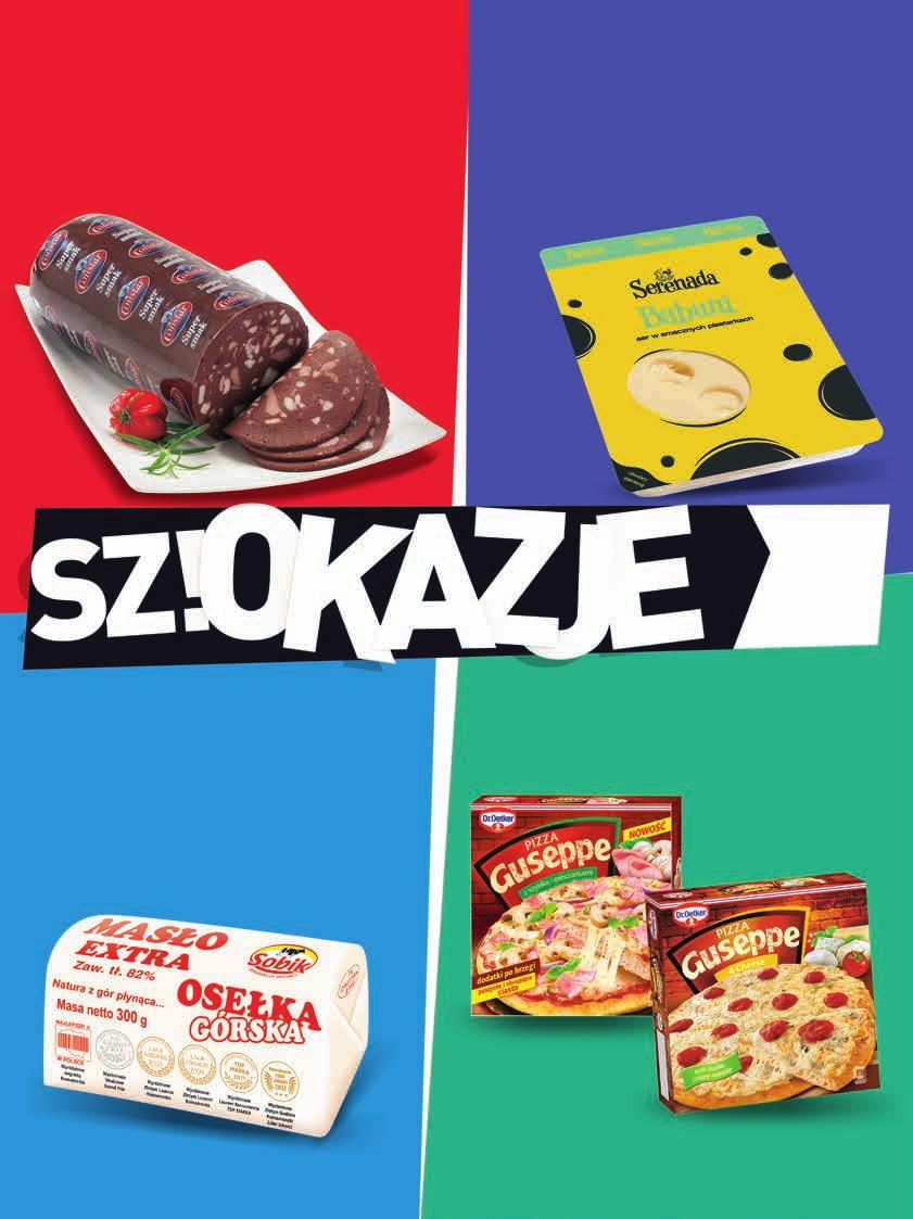 4 zł 1,20 zł 6,99 salceson CzARNy logo CONstAR my nie mamy 10,99 2,79 3,99 ser ŻÓłty PLAstRy SERENADA 150