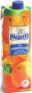 3,49 zł 3,14 zł SOK PAQUITO pomarańczowy 1 l 1,99 zł 2,65 zł / 1 l 1,79 zł /szt.