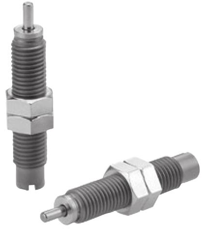 Mini aortyzator uderzeń eria B B00 Aortyzator uderzeń serii B z gwinte zewnętrzny M ybol zaówieniowy Aortyzator uderzeń B 0 0 Budowa Średnica zewnętrzna gwintu (M x 0,) Typ Maksyalna energia