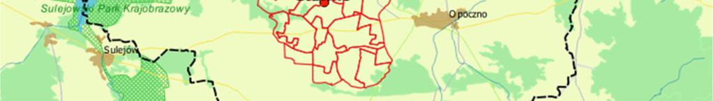 0% a najwyższym odsetkiem charakteryzują się wsie Ludwninów (98.2%), Wincentów (96.4%), Dąbrowa (96.