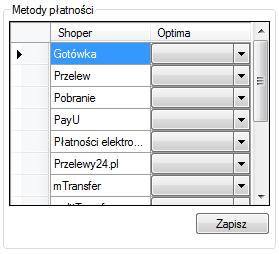 6.3. Synchronizacja metod płatności W następnym kroku należy zsynchronizować metody