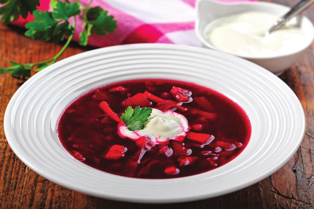 .. Beetroot soup with dumplings or pastry onion Alergeny: gluten, mleko krowie 10,00 zł Żurek na zakwasie z białą kiełbasą i jajkiem.