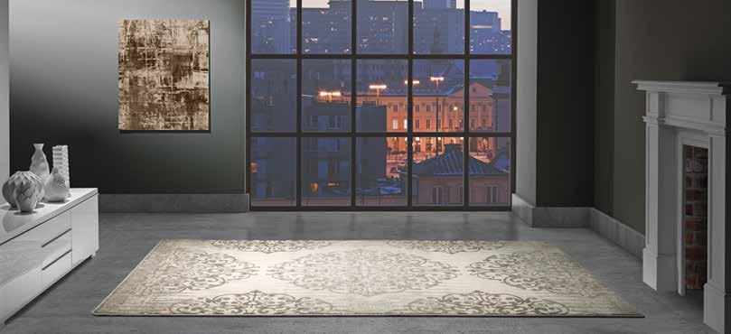 NOWOCZEŚNIE I KLASYCZNIE MODERN & CLASSIC I sfahan Dywany Isfahan, wytkane z najlepszej jakości wełny nowozelandzkiej, w każdym wnętrzu wykreują niepowtarzalną aurę elegancji i