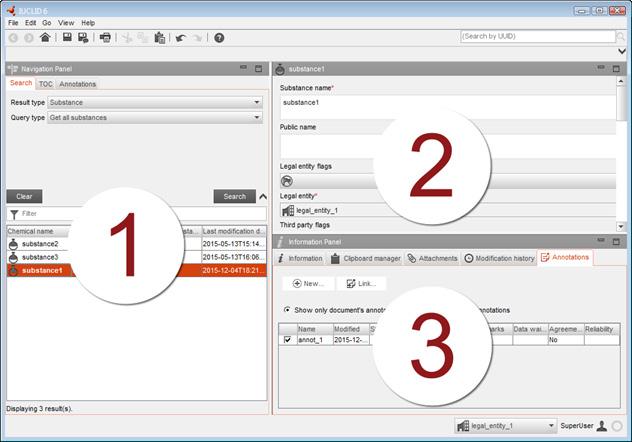 Strona 15 Panel Plugins (Wtyczki) zawiera łącza do funkcji, które celowo nie zostały włączone do funkcji wbudowanych programu IUCLID, ponieważ nie wszyscy użytkownicy ich potrzebują, a ich