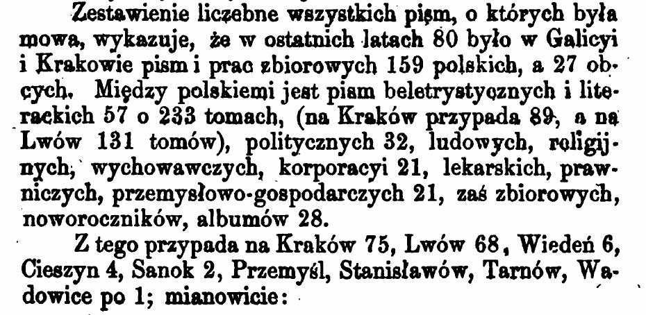 Estreicher Dziennikarstwo w Galicji i Krakowie do roku 1860,