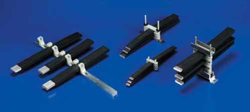 Wsporniki ERIFLEX FLEXIBAR Wsporniki i uchwyty do szyn ERIFLEX FLEXIBAR UFS KIT FS 40-63 Łatwe w montażu Sztywny