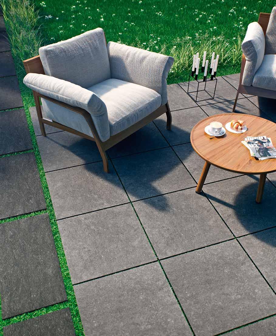spectre 60x60x2 40x81x2 22 / 23 Zastosowanie na trawie Szybki i korzystny system bezpośredniego ułożenia kompozycji na trawie.