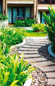 zastosowanie / applications Thanks to modern technology of producing porcelain stoneware a product with superior strength is made, providing a safe surface pavement, perfect for use outside and