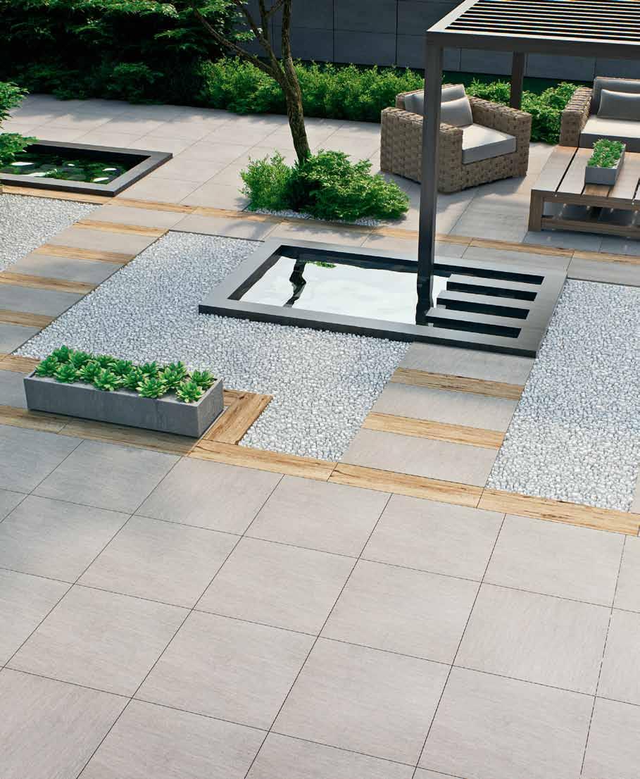 granito 60x60x2 40x81x2 6 / 7 Poznaj moc monolitycznej płytki o grubości 2 cm Naturalne piękno strukturalnych powierzchni cementowych, z wzorami trawertynu czy słojami drewna, to symbol ładu natury i