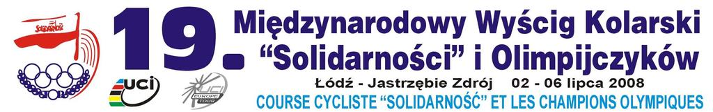 M-ce Place Organizator / Organiser: Region Ziemi Łódzkiej NSZZ SOLIDARNOŚĆ 90-229 ŁÓDŹ ul.