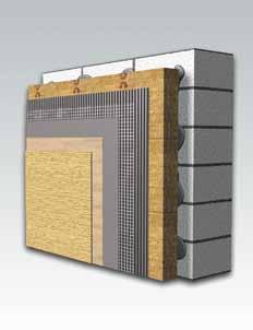 Bezspoinowe systemy ocieplania ścian TURBO-WSA System TURBO-WSA to nowoczesny, bezspoinowy system ocieplania zewnętrznych ścian budynków z zastosowaniem wełny mineralnej (zwykłej i lamelowej) jako