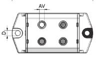 12 Nm (16 25 mm 2 ) 25 Nm (50 120 mm 2 ) 2x120 2x150 2x240 2 x 25 150 mm 2 Cu - 320 A; Al - 290 A L=84, L1=56, L2=35, L3=72 H=54, H1=11, H2=20, H3=5, W=31, W1±18.