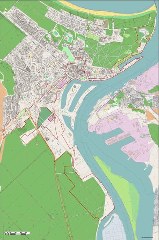 Sfera przestrzenno-funkcjonalna Stanowiska postojowe dla samochodów osobowych na km drogi publicznej [stanowiska],,,,, Udział długości ulic wymagających remontu w długości ulic ogółem [%],,,,, Poziom