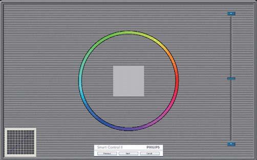 3. Optymalizacja obrazu 5. 6. Opcja Enable color calibration (Włącz kalibrację kolorów) jest domyślnie włączona.