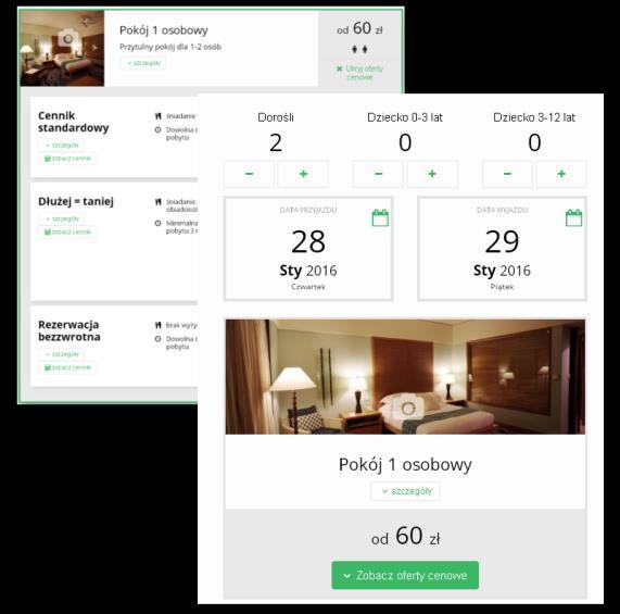 Moduł integracyjny z booking.com wymaga płatnego konta online. Szczegóły w cenniku mhotel.