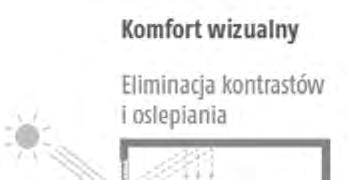 114 A. Tymiński wzroku, na ekranach monitorów obserwujemy zamiast wyświetlanego obrazu odbicie tego co jest za oknem?