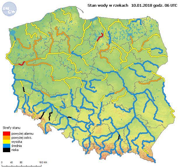 INFORMACJE HYDROLOGICZNO -