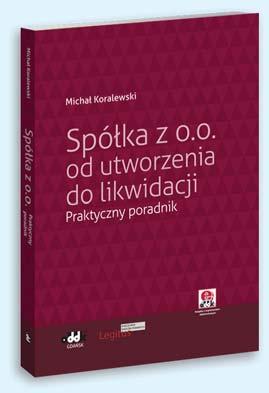 Dodatkowo w książce wzory przydatnych dokumentów: umowa spółki, wzory uchwał, zaproszeń na zgromadzenia, protokołów, wniosków sądowych także w edytowalnej wersji w formacie MS Word. 244 str.