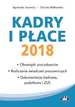 KADROWE ZAPOWIEDZI Publikacja w przygotowaniu symbol PGK1226e Konrad Gałaj-Emiliańczyk Wdrożenie RODO w małych i średnich organizacjach Praktyczny poradnik z suplementem elektronicznym ZAPOWIEDŹ