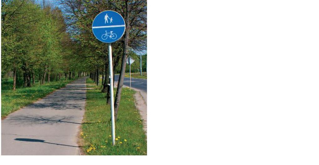zsiąść z roweru i go prowadzić. C. jechać dowolną częścią drogi. 13.