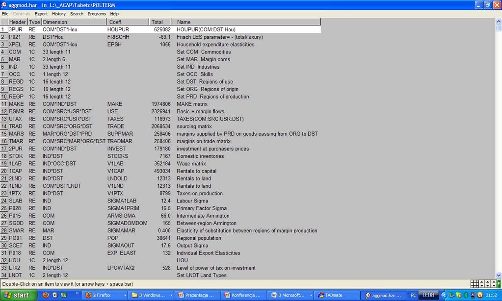 Modelowanie w GEMPACKu! Excerpt 26 of TABLO input file:!! Nominal Income side GDP!