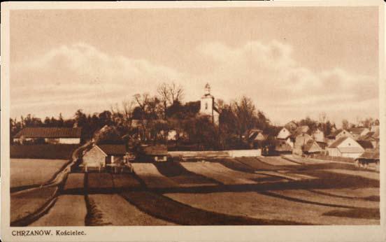 Ryc. 111 Widok ogólny. Kościół w Kościelcu. Wyd. księgarnia K. Palki w Chrzanowie, 1938 r.