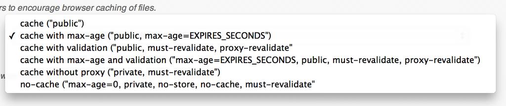 Browser Cache - nagłówki Cache Control public - cache po stronie przeglądarki i proxy private - cache tylko po stronie przeglądarki max-age - czas życia obiektu w cache