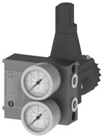 4.3 Regulator ciśnienia zasilającego, typ 4708 Urządzenia do zasilania pneumatycznych urządzeń pomiarowych i regulacyjnych powietrzem o stałym ciśnieniu.