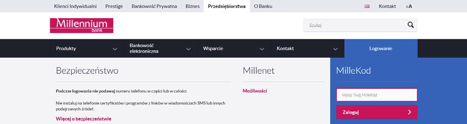 Co należy zrobić, aby otworzyć Millenet dla Przedsiębiorstw?