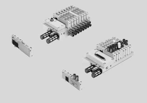 Wyspy zaworowe VTUG z przyłączem multi-pin i fieldbus Główne cechy Innowacyjne rozwiązanie Uniwersalność Niezawodność Łatwy montaż Specyficzny Festo interfejs I-Port dla modułów fieldbus (CTEU) Tryb