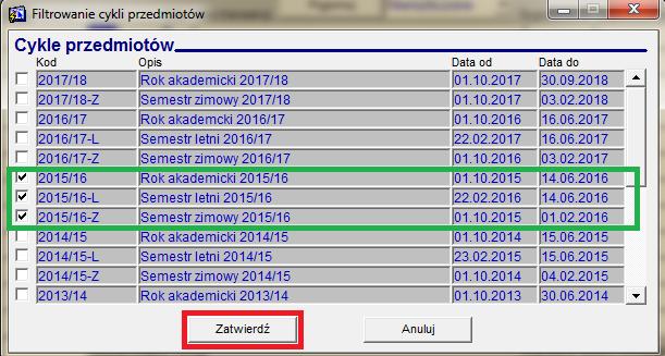 Rysunek 9 Po wybraniu przycisku
