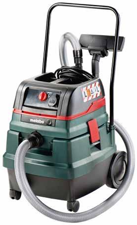 e Druckluft Praca w warunkach bezpyłowych CZYSTE ROZWIĄZANIE SYSTEMOWE Odkurzacz uniwersalny ASR 25 L SC Odkurzacz uniwersalny ASR 50 L SC SelfClean: półautomatyczne czyszczenie filtra podczas przerw