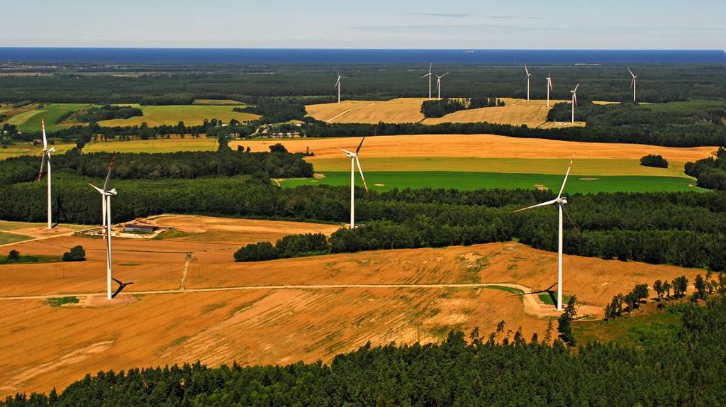 diameter Turbine model Vestas V8, 8 m diameter Vestas V9, 9 m diameter Turbine s power rating 2 MW