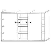 2906 4559 85x43x117h EVZ 20- Szafa aktowa, zawiasy 805 1335