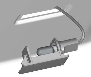 B E125092 E133727 A Lampka oświetlenia bagażnika, lampka oświetlenia wnęki na nogi i lampka drzwi tyłu nadwozia 6. Wyjmij oprawkę żarówki. 7.