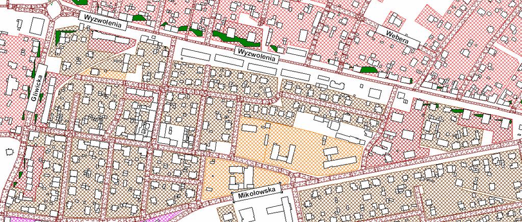 Rysunek 28. Zaktualizowana mapa przekroczeń (dla wartości dopuszczalnych z 2012 r.