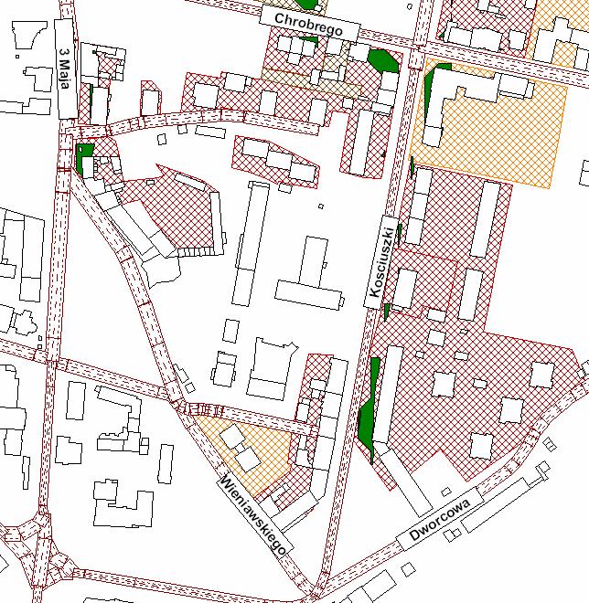 Zaktualizowana mapa przekroczeń (dla wartości dopuszczalnych z 2012 r.).