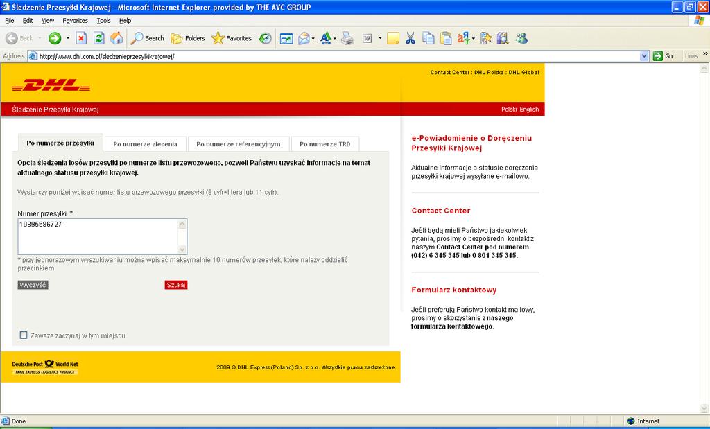 Informacje
